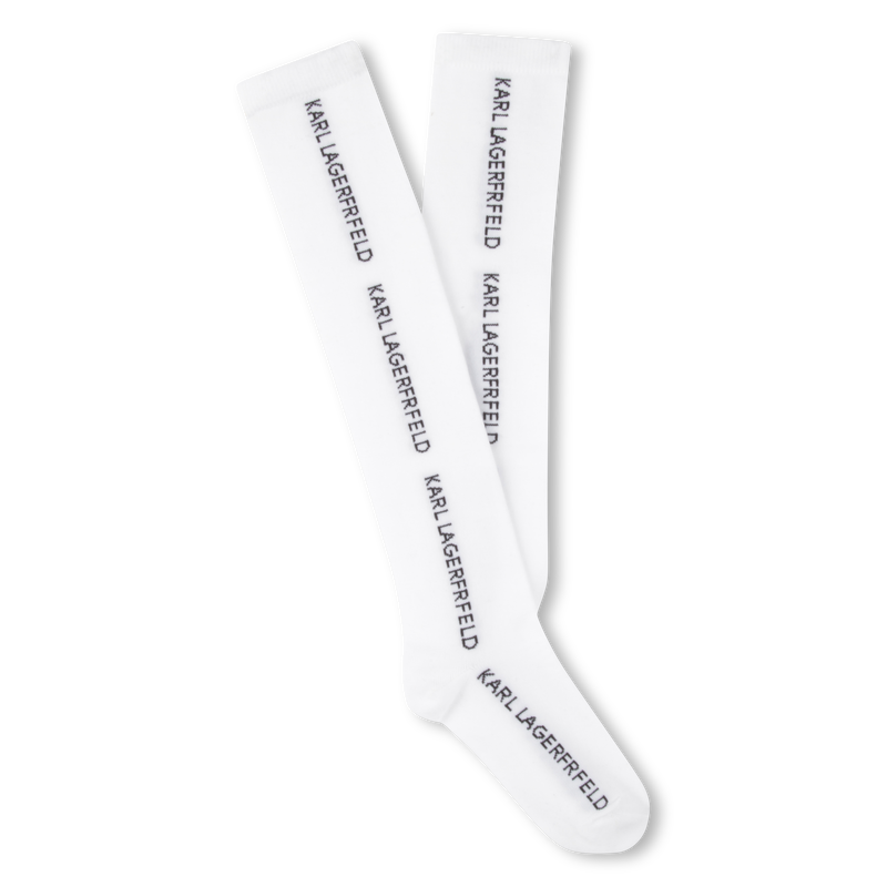 Socks with metallic detail KARL LAGERFELD KIDS 
                    GIRL