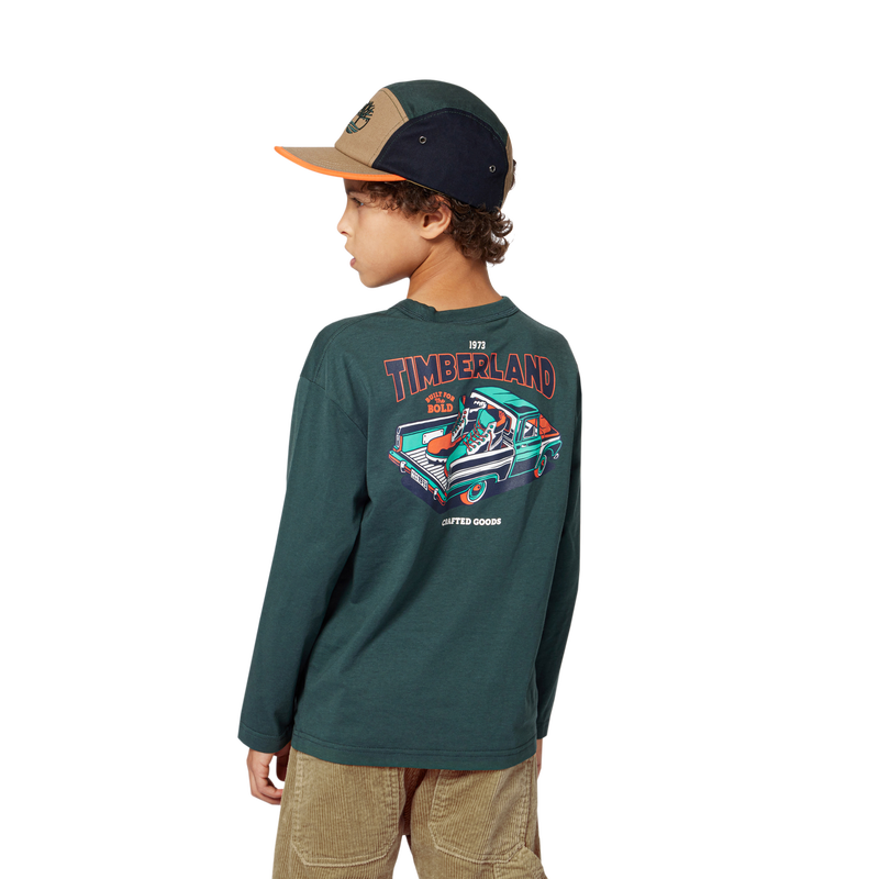 Long-sleeved jersey T-shirt TIMBERLAND 
                        BOY