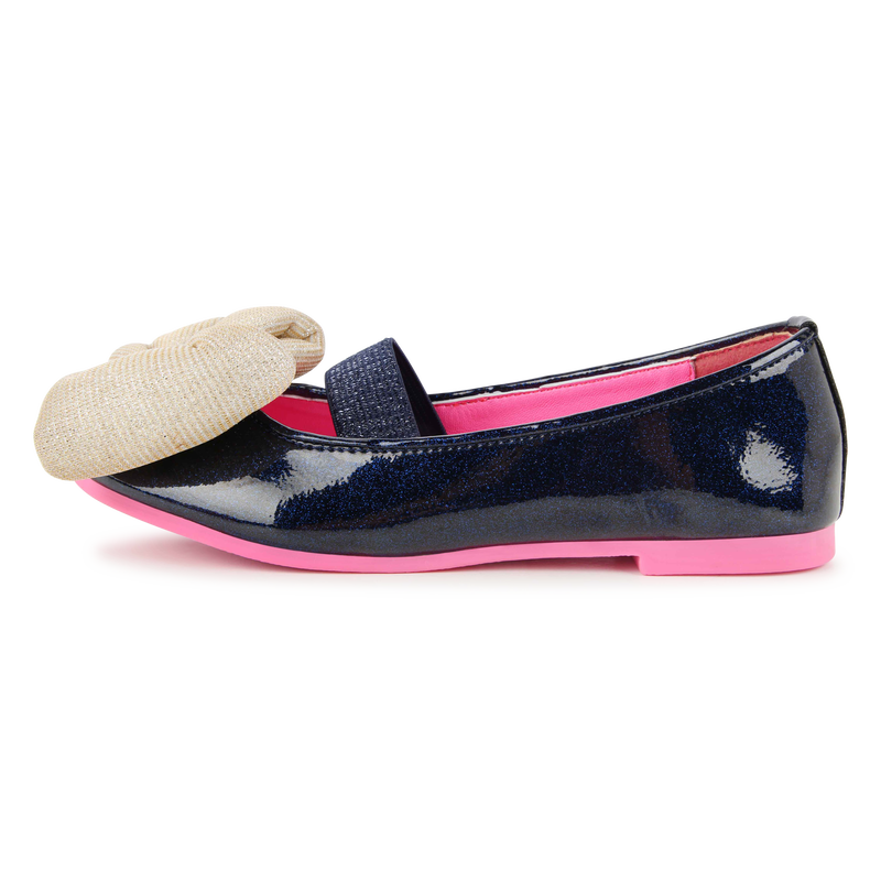 Elastic-Strap Ballet Flats BILLIEBLUSH 
                    GIRL