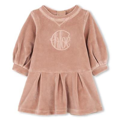 Cotton velvet dress CHLOE GIRL