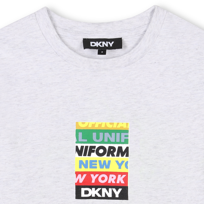 Short-sleeved cotton T-shirt DKNY 
                    BOY