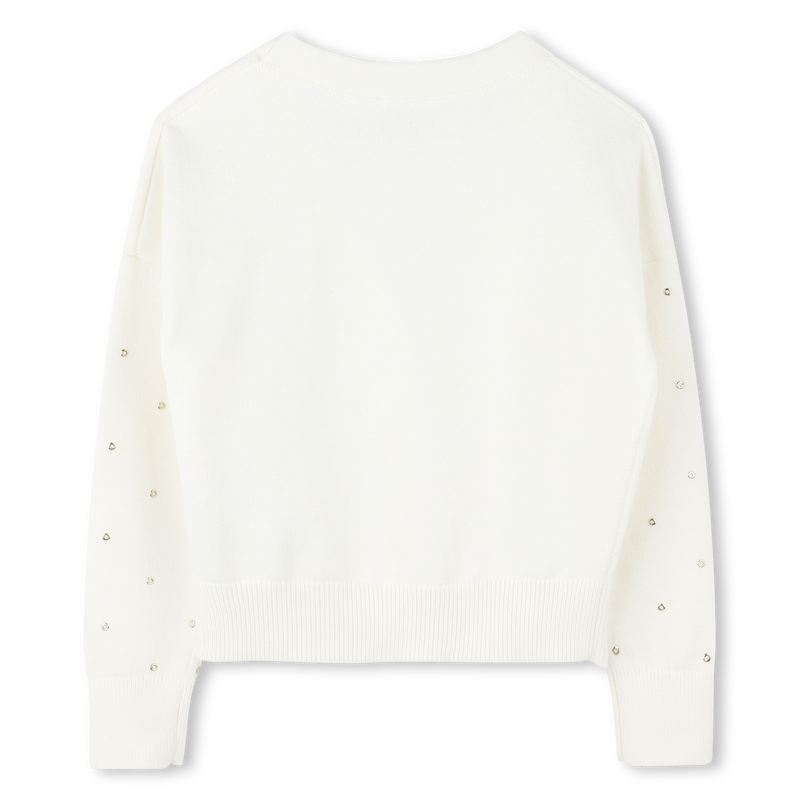 Knitted button-up cardigan MICHAEL KORS 
                        GIRL