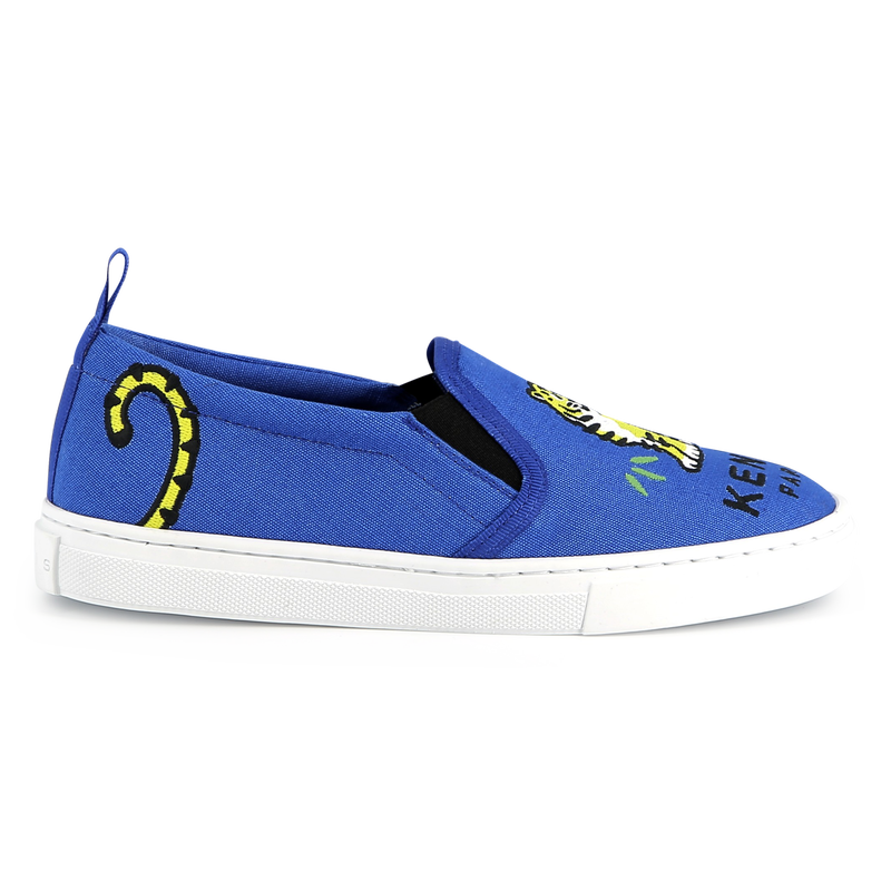 Elasticated canvas sneakers KENZO KIDS 
                        UNISEX