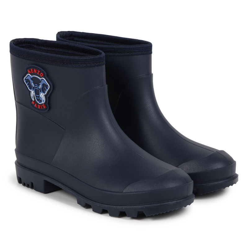 Elephant Logo Rainboots KENZO KIDS 
                        UNISEX