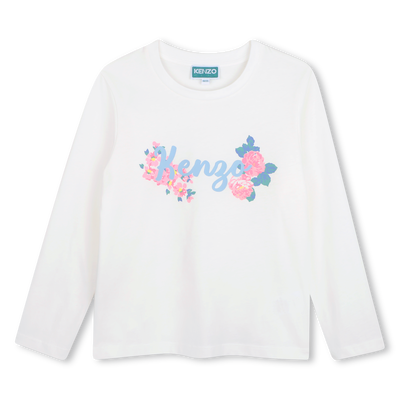 Long sleeve t-shirt KENZO KIDS GIRL