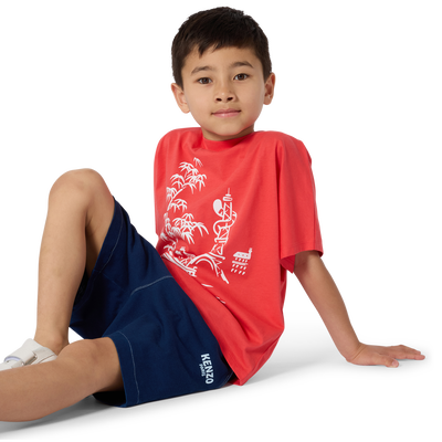 Elasticated Waist Bermudas KENZO KIDS BOY