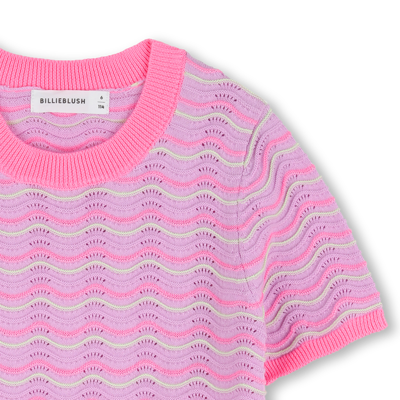 SHORT-SLEEVED SWEATER BILLIEBLUSH 
                        GIRL
