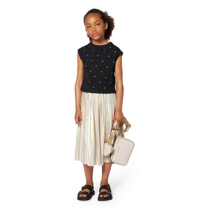 Cotton party T-shirt MICHAEL KORS 
                        GIRL