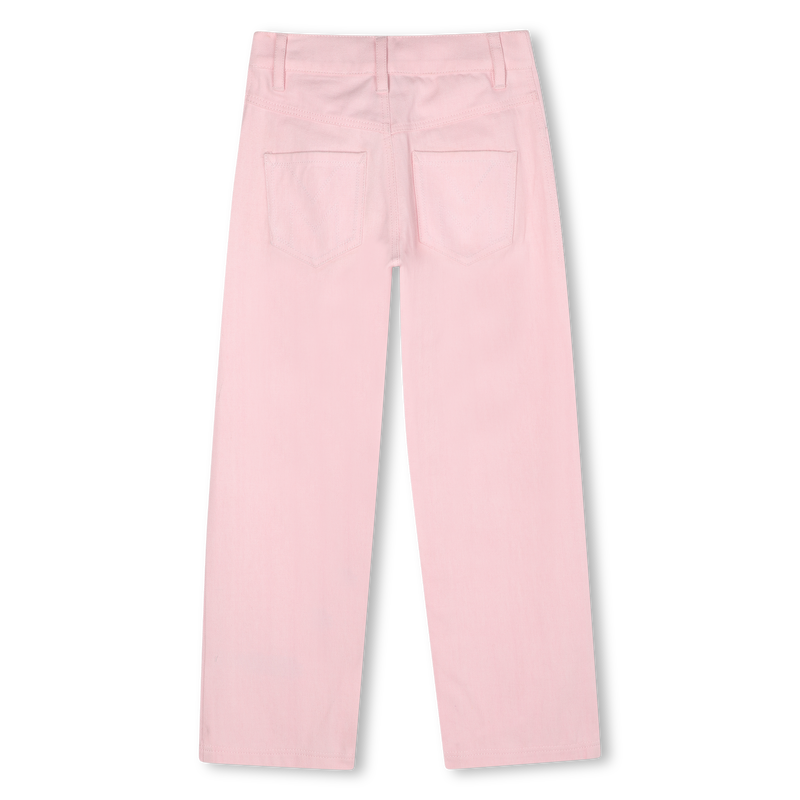 Twill trousers MARC JACOBS 
                        GIRL