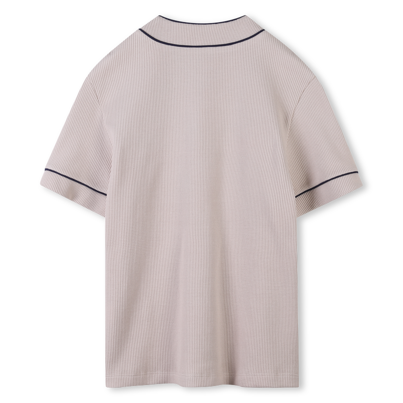 Press-stud cotton T-shirt GIVENCHY 
                    BOY