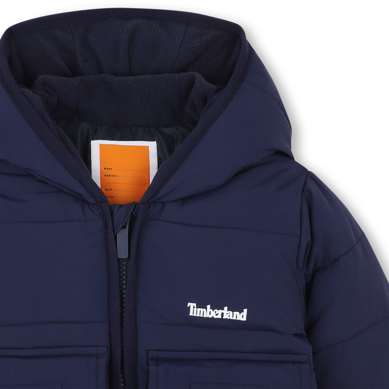 Water-repellent hooded down jacket TIMBERLAND 
                        BOY
