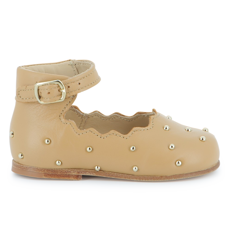 Sheepskin ballerinas CHLOE 
                    GIRL