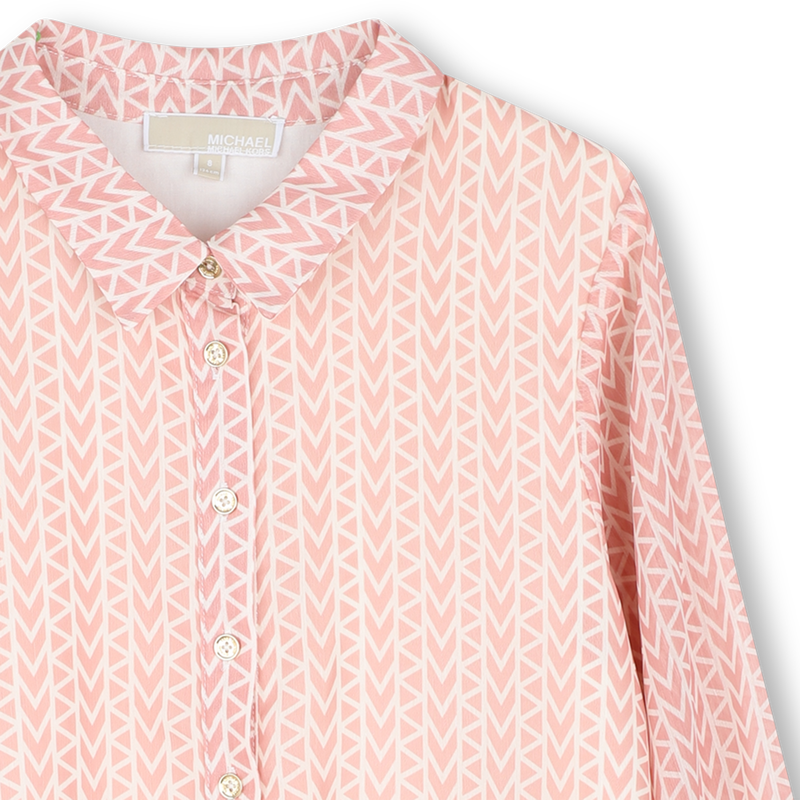 Long sleeve blouse MICHAEL KORS 
                        GIRL