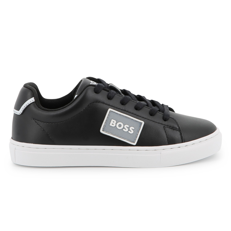 Cowhide leather sneakers BOSS 
                    BOY
