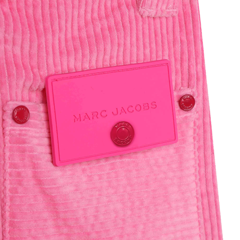 Corduroy trousers MARC JACOBS 
                    GIRL