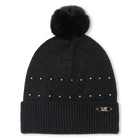 Knitted hat with pompom MICHAEL KORS 
                    GIRL