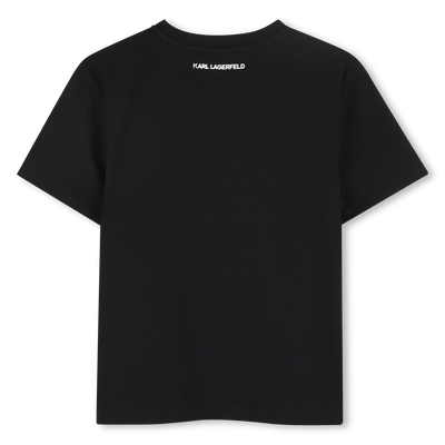 Short-Sleeved T-Shirt KARL LAGERFELD KIDS GIRL