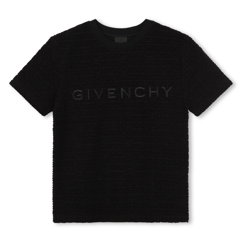 GIVENCHY Printed terry towel shirt