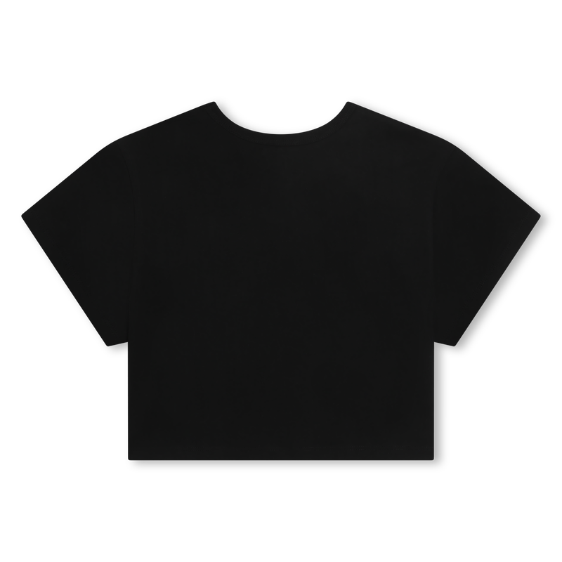 Short Flower-Print T-Shirt