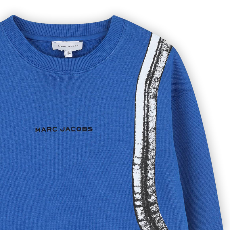 Cotton fleece sweatshirt MARC JACOBS 
                    BOY