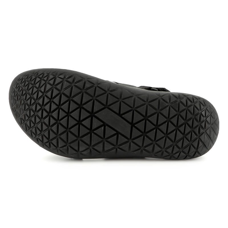 Velcro leather sandals KARL LAGERFELD KIDS 
                        BOY