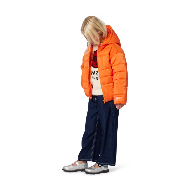 Fluffy fleece sweatshirt KENZO KIDS 
                    GIRL