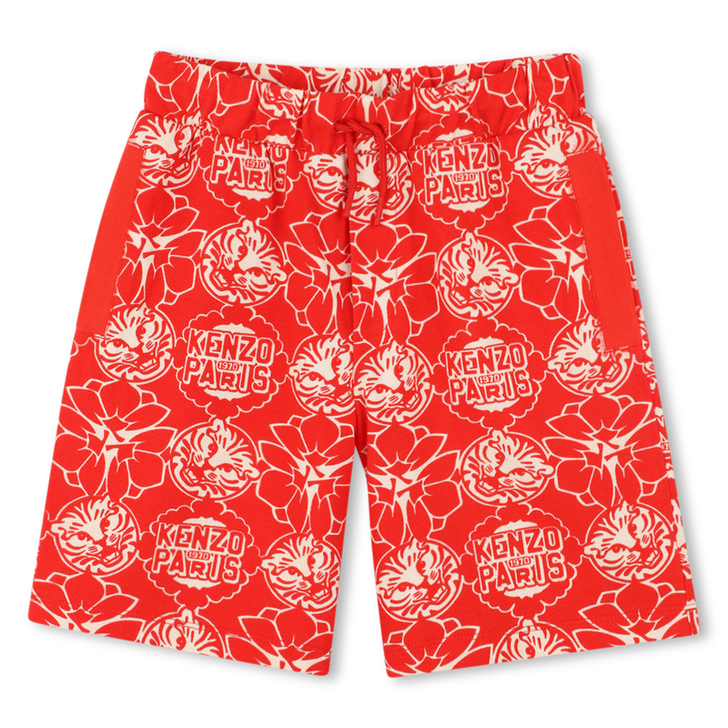 Printed Bermuda shorts KENZO KIDS 
                    BOY