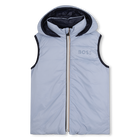 Reversible down jacket, PALE BLUE, hi-res