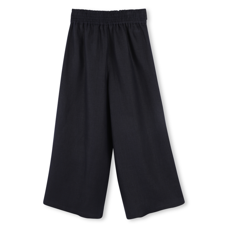 Belted linen trousers CHLOE 
                    GIRL