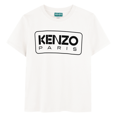 Short-sleeved cotton T-shirt KENZO KIDS BOY