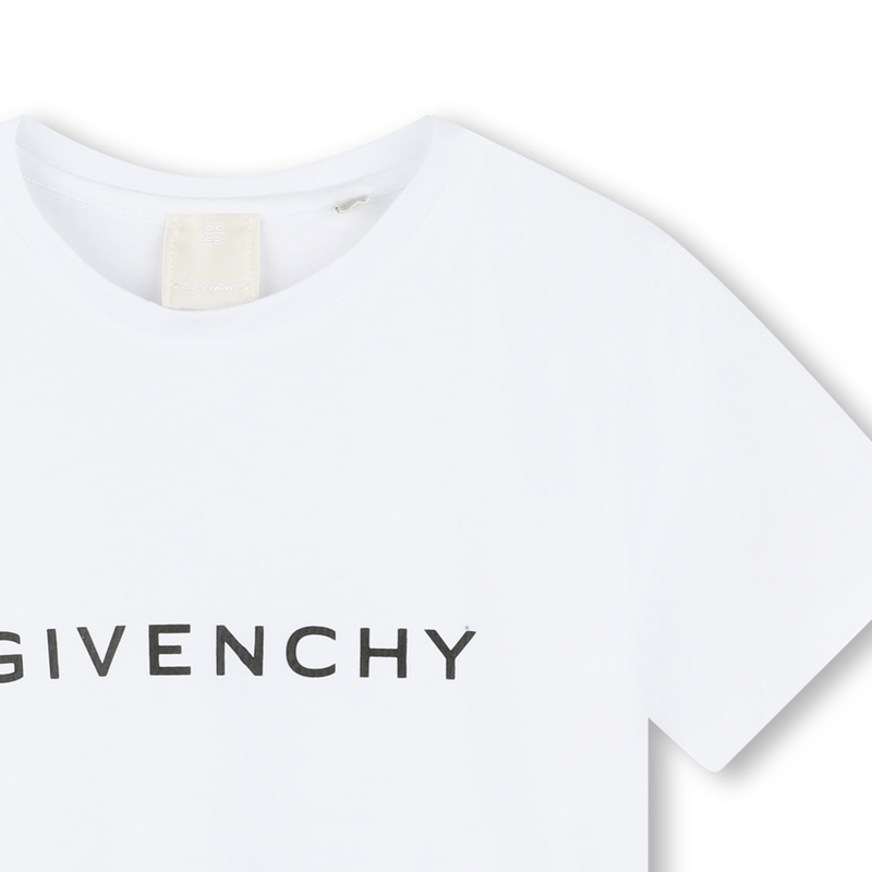 Short-Sleeved Cotton T-Shirt GIVENCHY 
                        GIRL