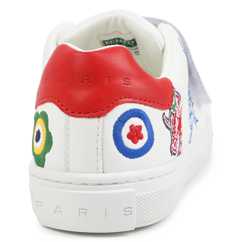 Leather Velcro Sneakers