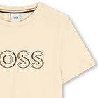 Short-sleeved cotton T-shirt BOSS 
                    BOY