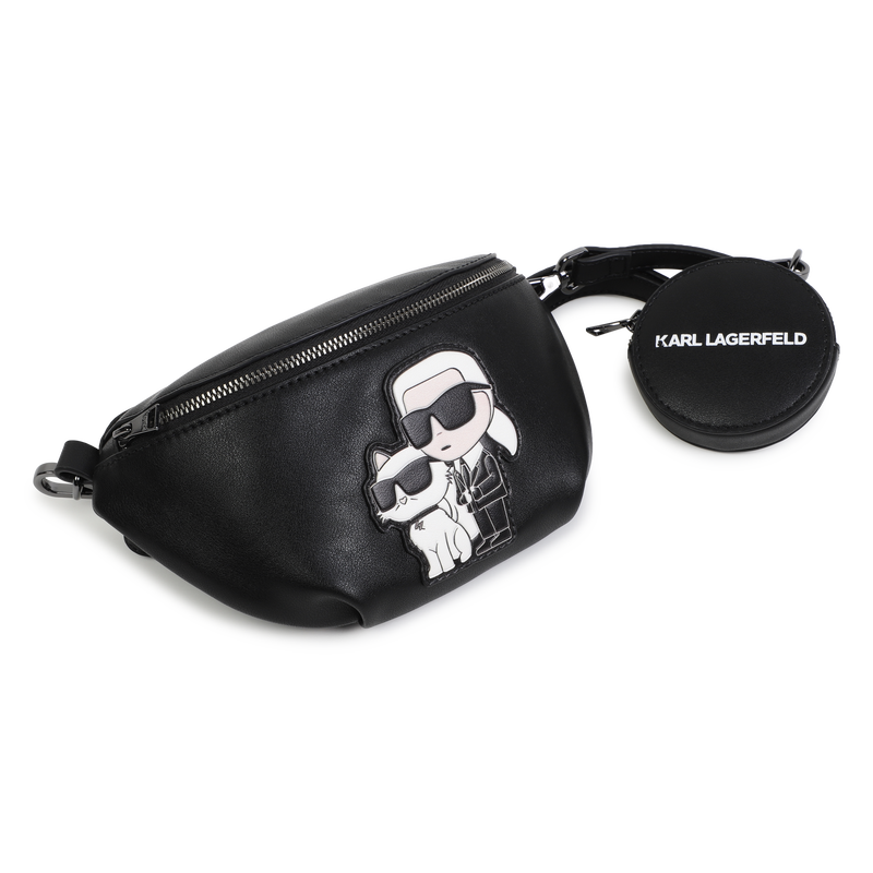 Bum bag and coin purse KARL LAGERFELD KIDS 
                    GIRL