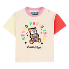 Shiny Print T-Shirt KENZO KIDS 
                    GIRL