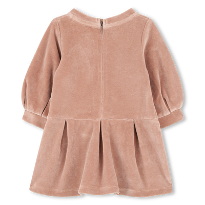Cotton velvet dress CHLOE GIRL