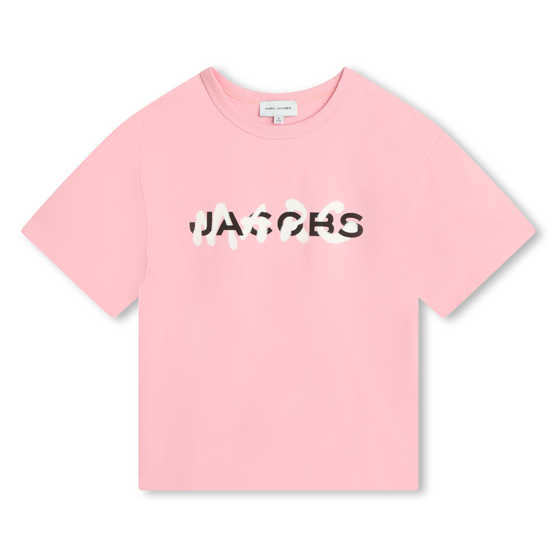 Short-Sleeved Cotton T-Shirt MARC JACOBS 
                    GIRL