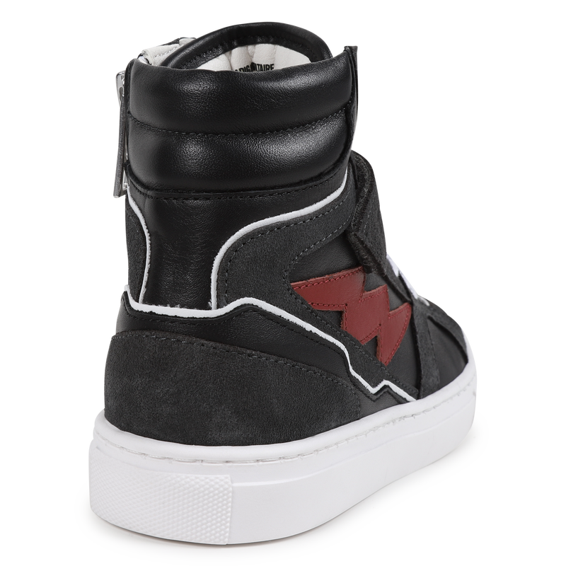 Velcro Leather Sneakers ZADIG & VOLTAIRE 
                        BOY