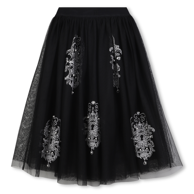Ruched tulle skirt GIVENCHY 
                        GIRL