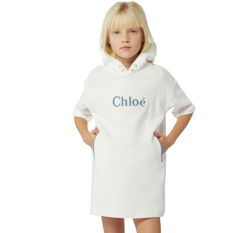 Hooded Fleece Dress CHLOE 
                    GIRL