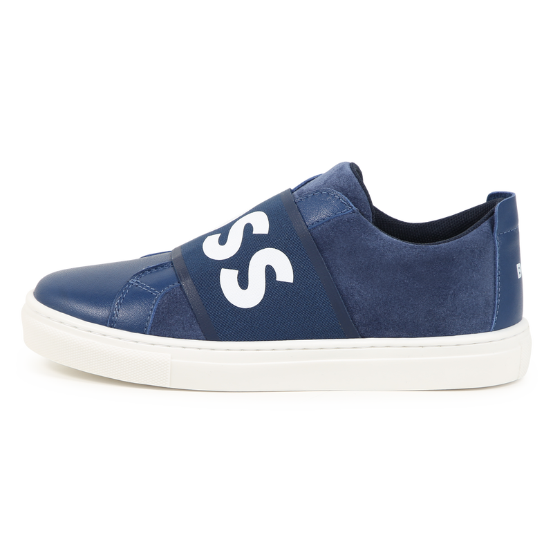 Leather Slip-On Sneakers BOSS 
                    BOY