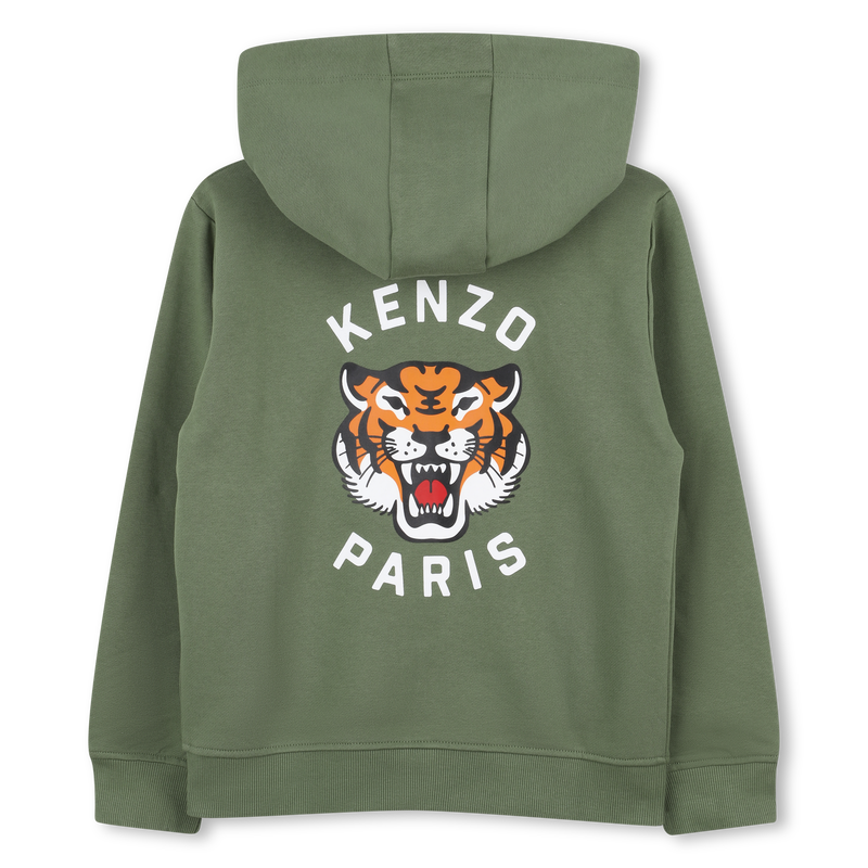 Fleece tracksuit cardigan KENZO KIDS 
                        BOY