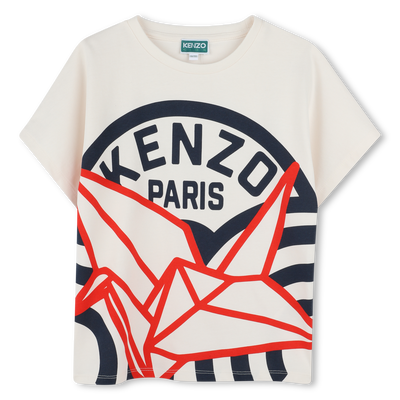 Short-sleeved cotton T-shirt KENZO KIDS UNISEX