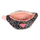 Velvet-based fanny pack BILLIEBLUSH 
                    GIRL
