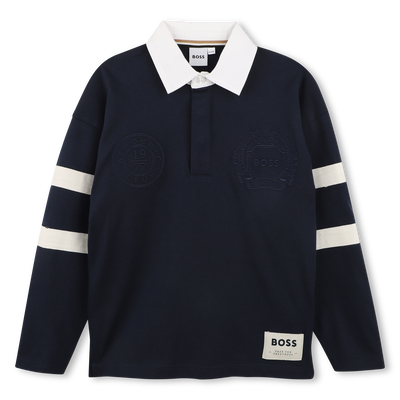 Long sleeve polo BOSS BOY