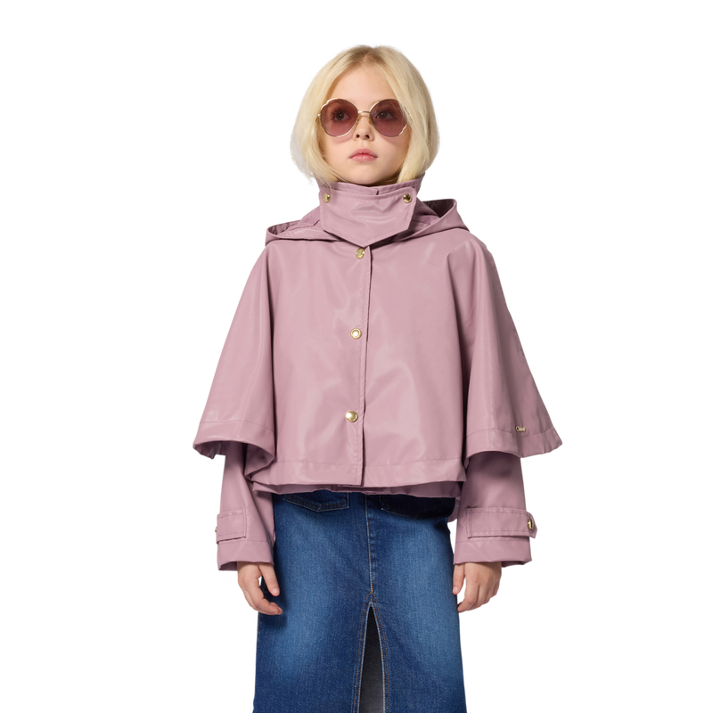 Hooded cape jacket CHLOE 
                        GIRL