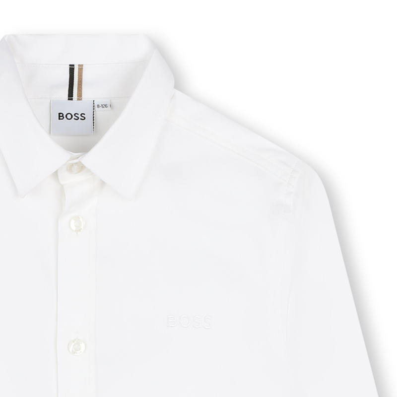 Plain cotton shirt BOSS 
                        BOY