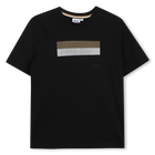 Short-Sleeved T-Shirt, BLACK, hi-res