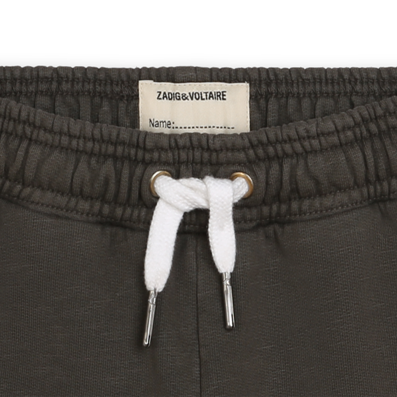 Cotton Fleece Bermudas ZADIG & VOLTAIRE 
                    BOY
