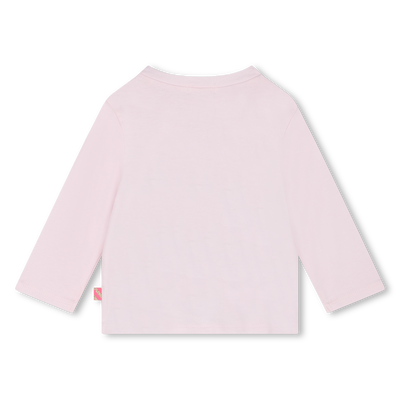 Long-Sleeved Cotton T-Shirt BILLIEBLUSH GIRL